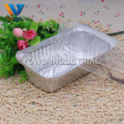 Heavy Duty 540ml 1000ml Disposable Aluminium Foil Food Containers