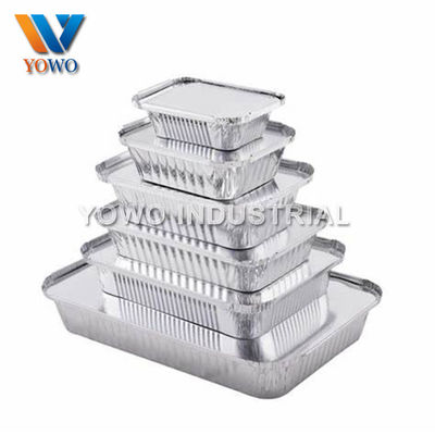 16oz 175 × 110 × 40mm Disposable Aluminium Foil Food Containers