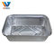 Silver 1lb 175 * 110 * 40mm Aluminium Freezer Containers